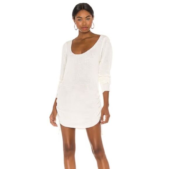 SNDYS • Everyday lounge ruched mini dress - Picture 2 of 9